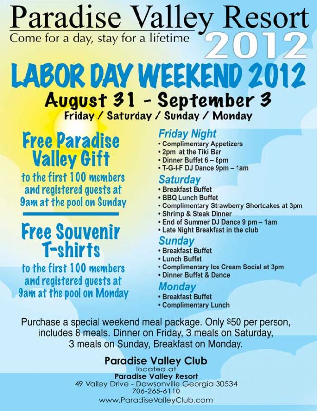 Labor Day Weekend Image
