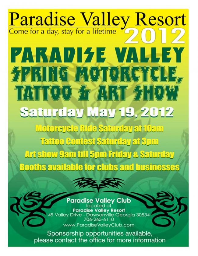 Spring Motorcycle and Tattoo Show Image