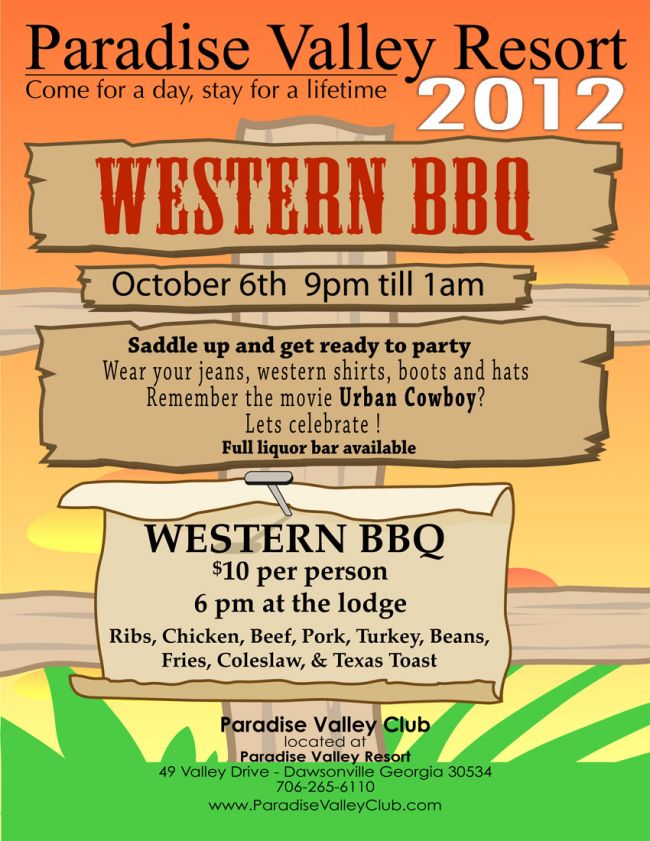Western BBQ Night Image