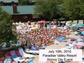 World Record Skinny Dip